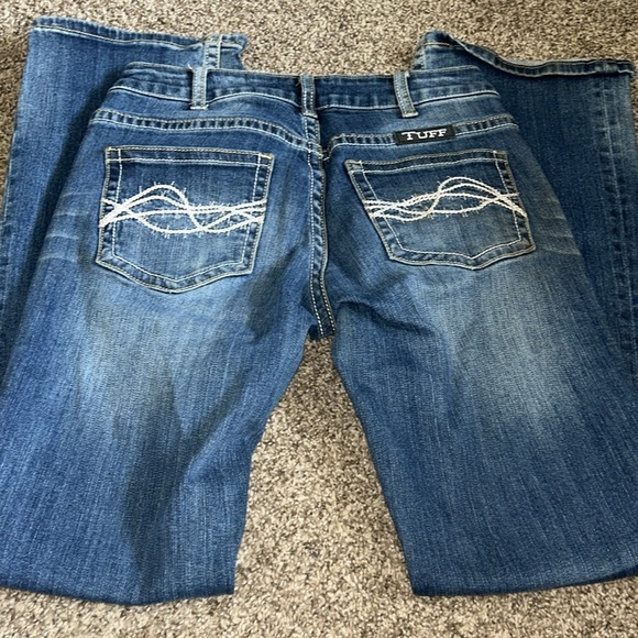 Cowgirl Tuff “Don’t Fence Me In” Jeans - Picture 2 of 7